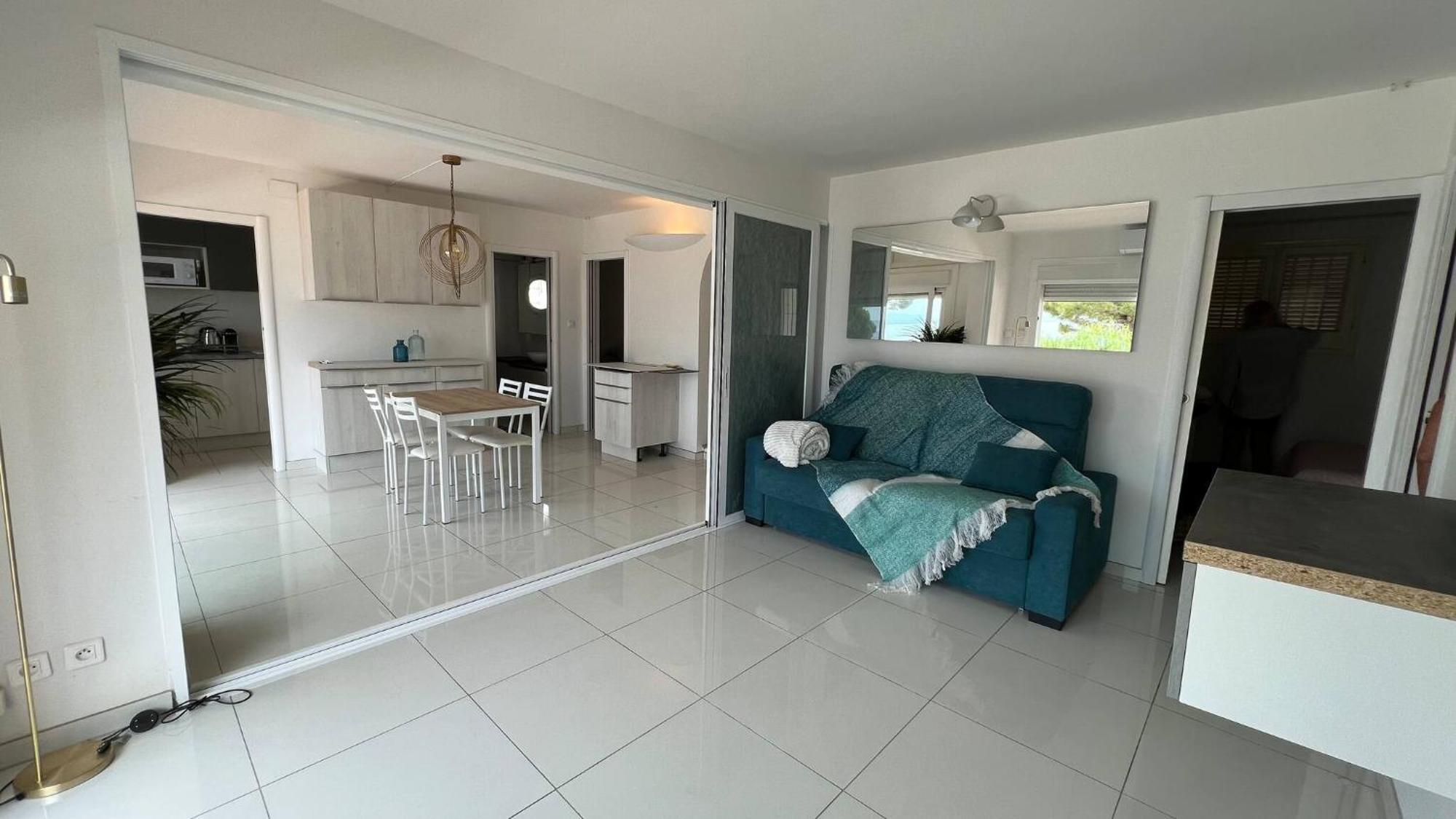 Precioso Apartamento Moderno En Primera Linea Del Mar Av-11 Roses Bagian luar foto